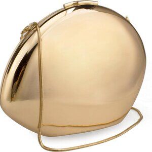 Metal Evening Clutch Bag Women Reflective Shoulder Purse for Party Wedding